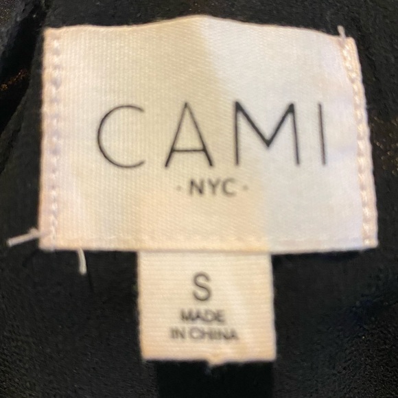 CAMI NYC The Lily Silk Halter In Heart Print size Small Petite - Picture 5 of 6